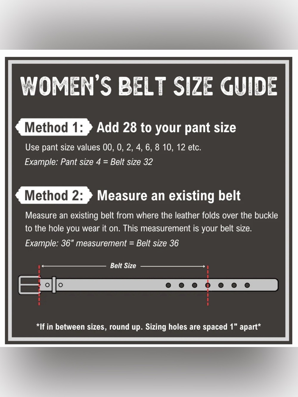 Milor Women’s Vintage Red Weave Leather Adjustable Belt Silver Western Buckle Sm - Picture 6 of 15